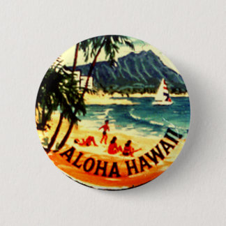 Aloha Hawaii Button