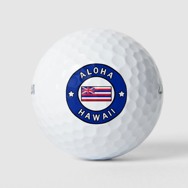 Aloha Hawaii Golfball (Vorderseite)