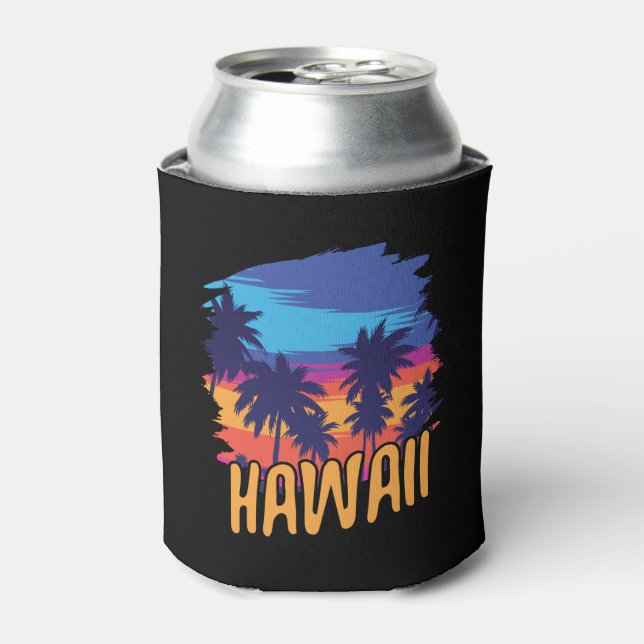 Aloha Hawaii Hawaiian Island Dosenkühler (Kanne Vorderseite)