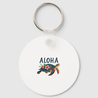 Aloha Hawaii hawaiianisches Hemd Turtle Hibiscus K Schlüsselanhänger
