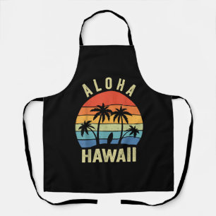 Aloha Hawaii Hawaiianisches Inselhemd Palm Beach S Schürze