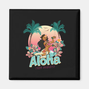 Aloha Hawaii Hawaiianisches Paradies Insel Strand Magnet