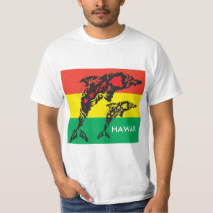 Aloha Hawaii-Insel-Delphin T-Shirt