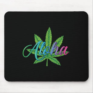 Aloha Hawaii Leaf von der Insel - Aloha Spirit Mousepad
