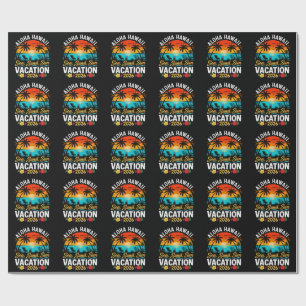 Aloha Hawaii Meer Sand Sonne 2026 Geschenkpapier