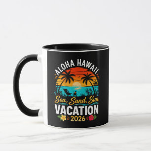 Aloha Hawaii Meer Sand Sonne 2026 Tasse