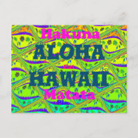 Aloha Hawaii mit Liebe aus Hawaii Hakuna Matata