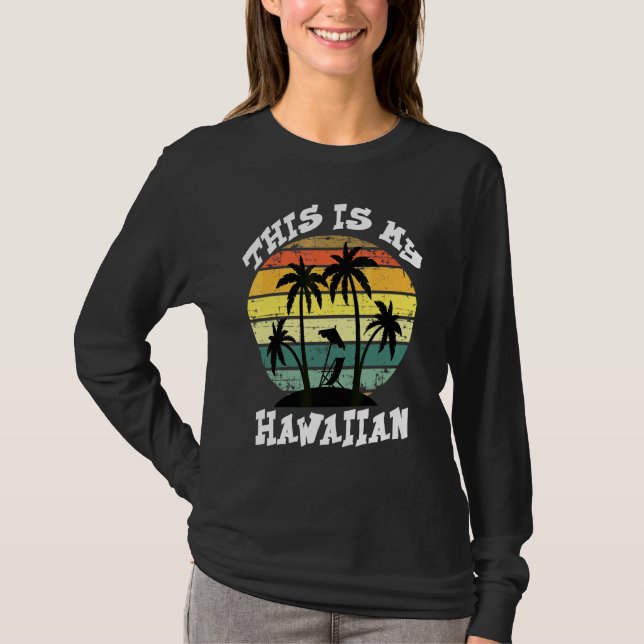 Aloha Hawaii passt hawaiianische Outfits für die F T-Shirt (Vorderseite)