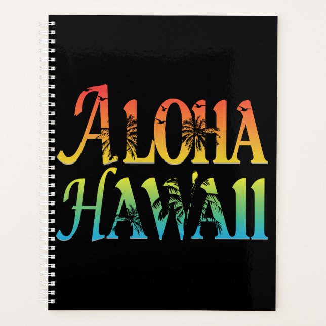Aloha Hawaii Planer (Vorderseite)