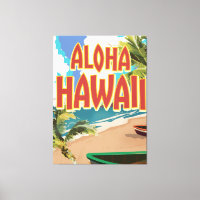 Aloha Hawaii Reiseposter