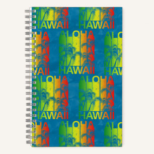 Aloha Hawaii Retro Summer Notizbuch