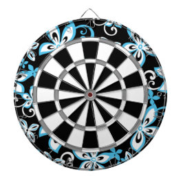 ALOHA HAWAII (SCHWARZ/BLAU) DARTSCHEIBE