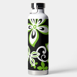 ALOHA HAWAII (SCHWARZ/LIMON) WASSERFLASCHE TRINKFLASCHE