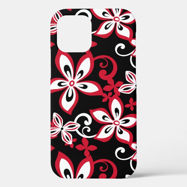 ALOHA HAWAII (SCHWARZ/ROT) Case-Mate iPhone HÜLLE (Rückseite)