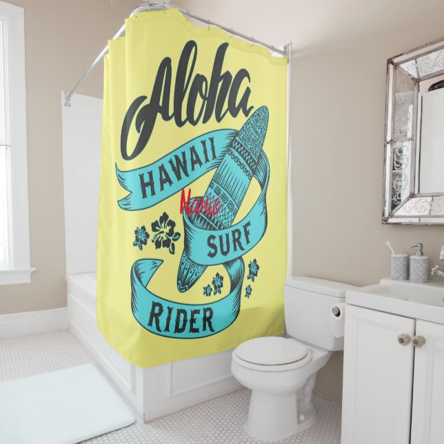 Aloha Hawaii Surf Rider Thunder_Cove Duschvorhang (Beispiel)