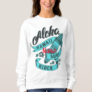 Aloha Hawaii Surf Rider Thunder_Cove Sweatshirt