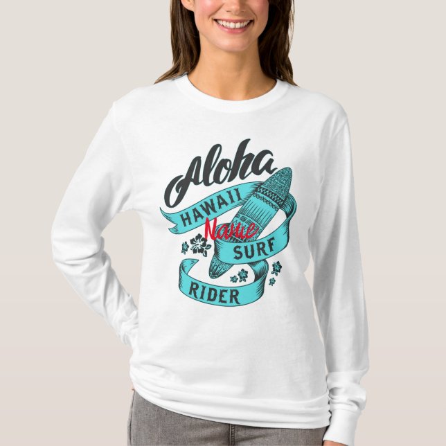 Aloha Hawaii Surf Rider Thunder_Cove T-Shirt (Vorderseite)