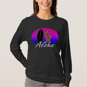 Aloha Hawaii Surfer Kleidung Männer Frauen Gra T-Shirt