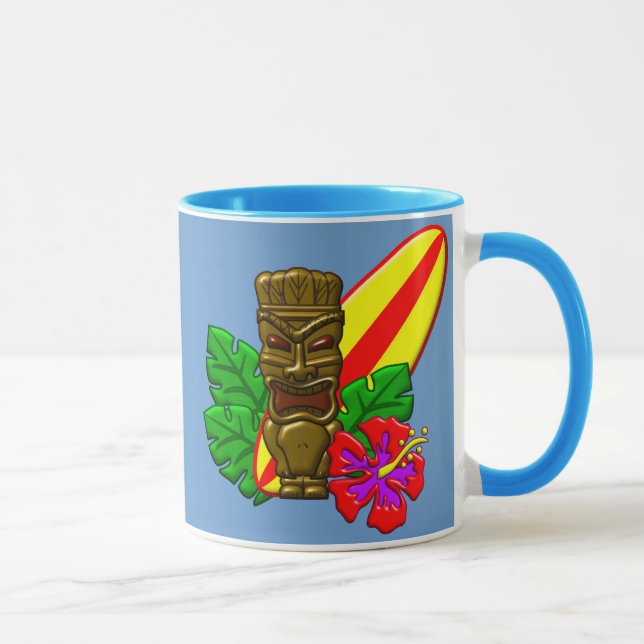 Aloha Hawaii-Surfer Tasse (Rechts)