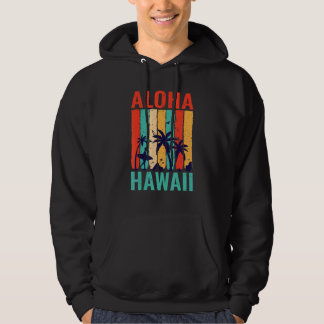 Aloha Hawaii Surfsurfer Surf Hawaiianischer Sommer Hoodie