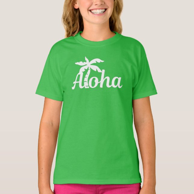 Aloha Hawaii T - Shirt (Vorderseite)