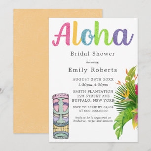 Aloha Hawaii Theme Brautparty