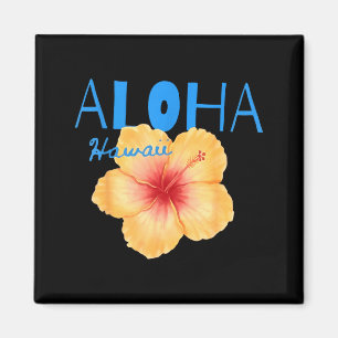 Aloha Hawaii tropische Blume Strand Sommerferien Magnet