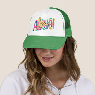 Aloha Hawaii Trucker Hat Truckerkappe