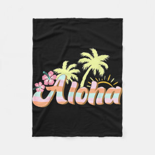 Aloha Hawaii von der Insel - Fühle die Aloha Fleecedecke