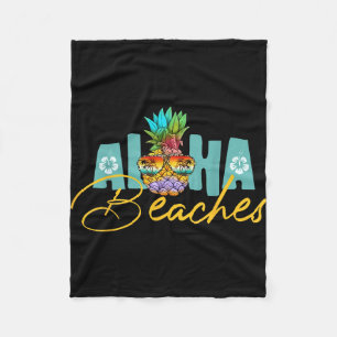Aloha Hawaii von der Insel spürt den Aloha Aloha Fleecedecke