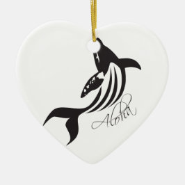 Aloha Hawaii-Wal Keramik Ornament