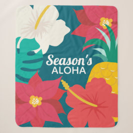 Aloha Hawaiian der tropischen Jahreszeit Sherpadecke