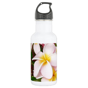 Aloha Hawaiian Frangipani Blüten Plumerien Trinkflasche
