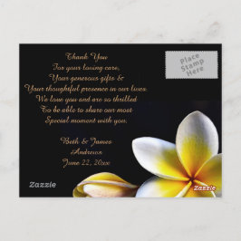 Aloha Hawaiian Frangipani Luau Vielen Dank Karten
