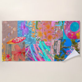 Aloha Hawaiian Strandtuch