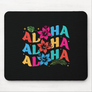 Aloha Hawaiian Summer Hawaii Urlaub Kinder Männer Mousepad