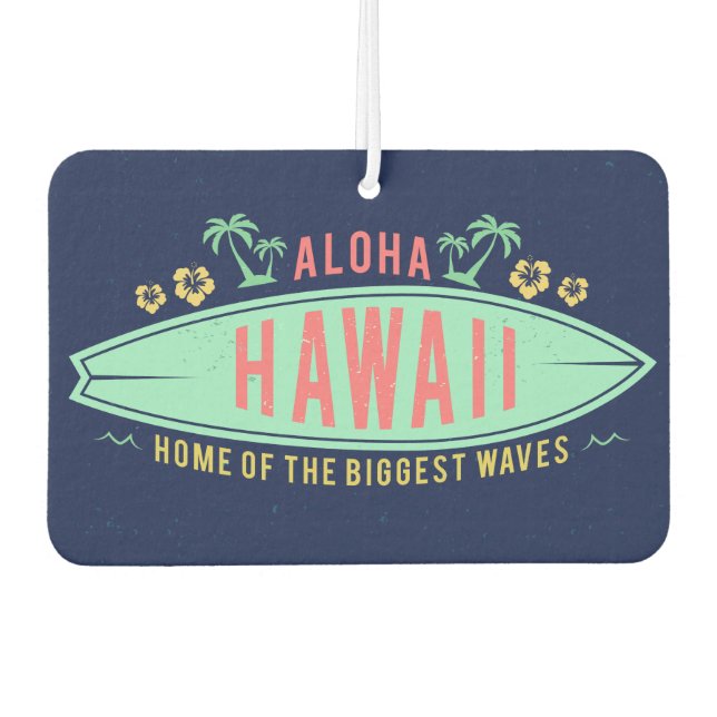Aloha Hawaiian Surfer Auto Lufterfrischer (Vorderseite)
