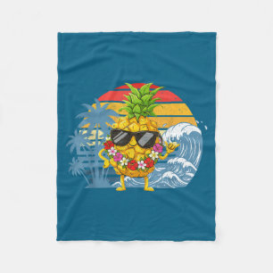 Aloha Hawaiianischer Ananas Schild Hawaii Shaka Me Fleecedecke