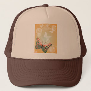 Aloha Hawaiianischer Schmetterling Hochzeit Liebe  Truckerkappe