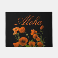 Aloha hawaiische Hibiskus-Blumen-schwarze mit