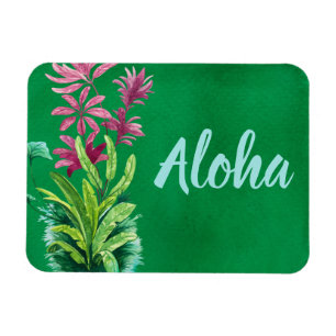 Aloha hawaiische tropische magnet