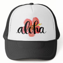 Aloha Hibiscus Trucker-Mütze