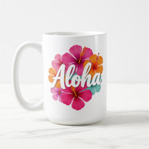 Aloha Hibiskus Hawaiian Dream Design Hawaii Urlaub Kaffeetasse