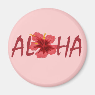 Aloha-Hibiskus-Magnet Magnet