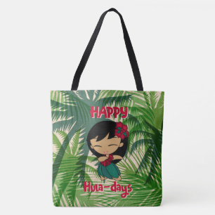 Aloha Honeys Christmas Holiday Hula Girl Beach sac