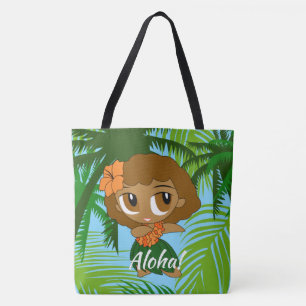 Aloha Honeys Hawaiian Hula Girl Beach sac