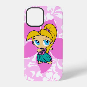 Aloha Honeys Hawaiian Pareau Hula Girl iPhone 12 Pro Hülle