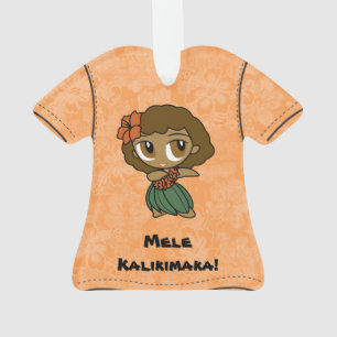 Aloha Honeys Mele Kalikimaka Hawaiianisches Aloha- Ornament