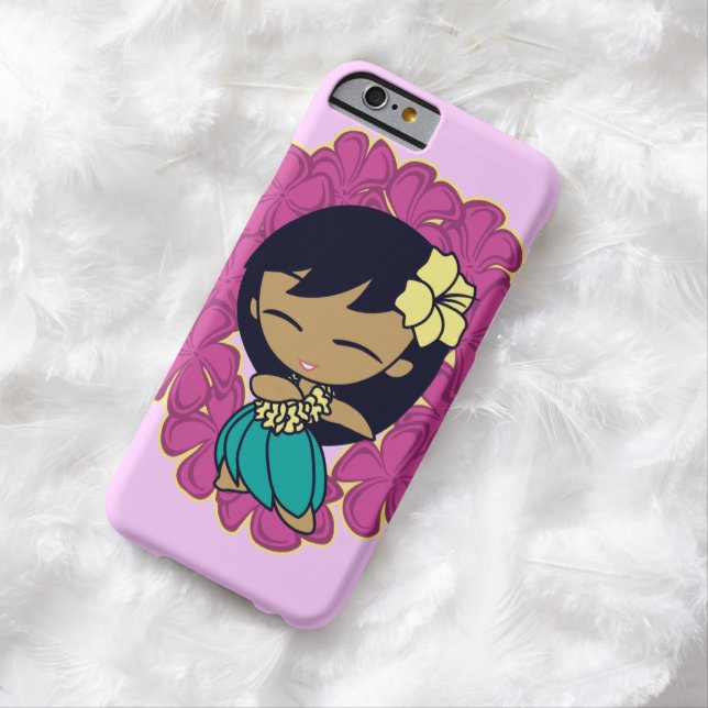 Aloha Honig hawaiische Hula Mädchenplumeria-Leu Case-Mate iPhone Hülle (Beispiel)