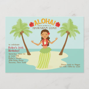 Aloha invitation de partie